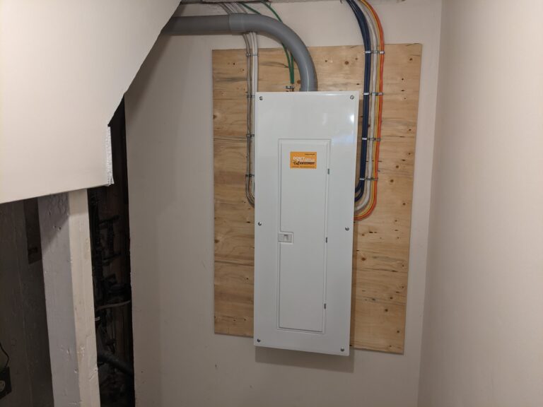 200 amp electrical panel installation Calgary