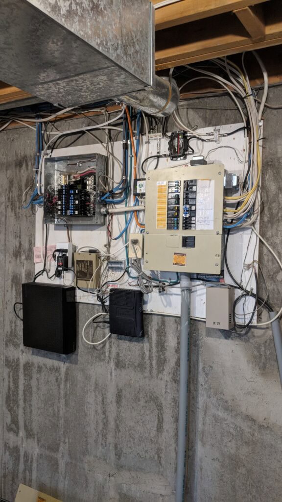 Electrical Panel Upgrades in Calgary 2 100 amp pane replacement step by step before