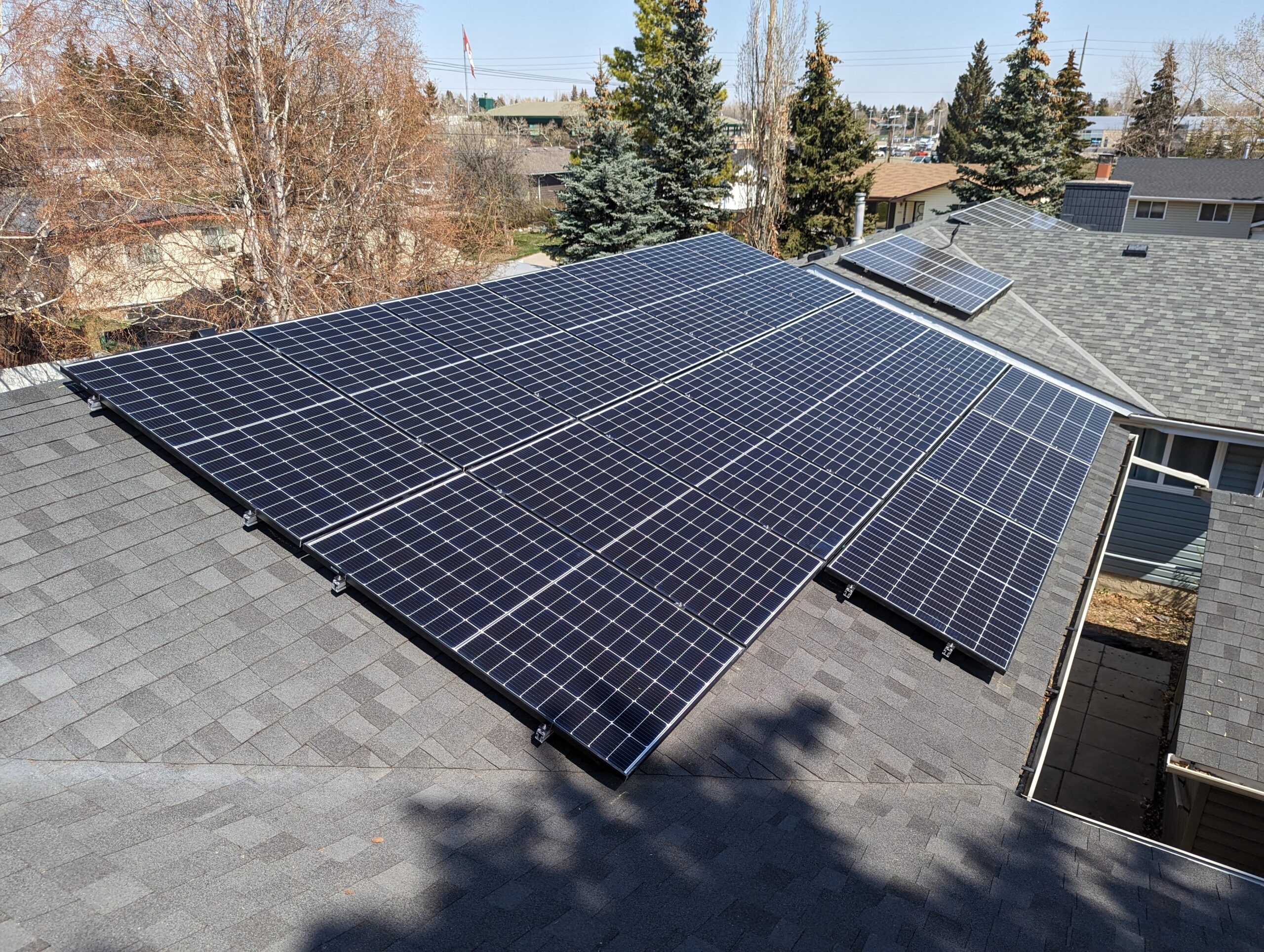 solar installation in Parkland Calgary scaled