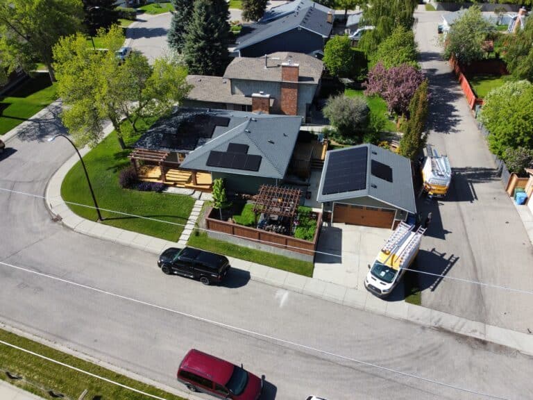 11 kW solar installation in Sundance SW Calgary main