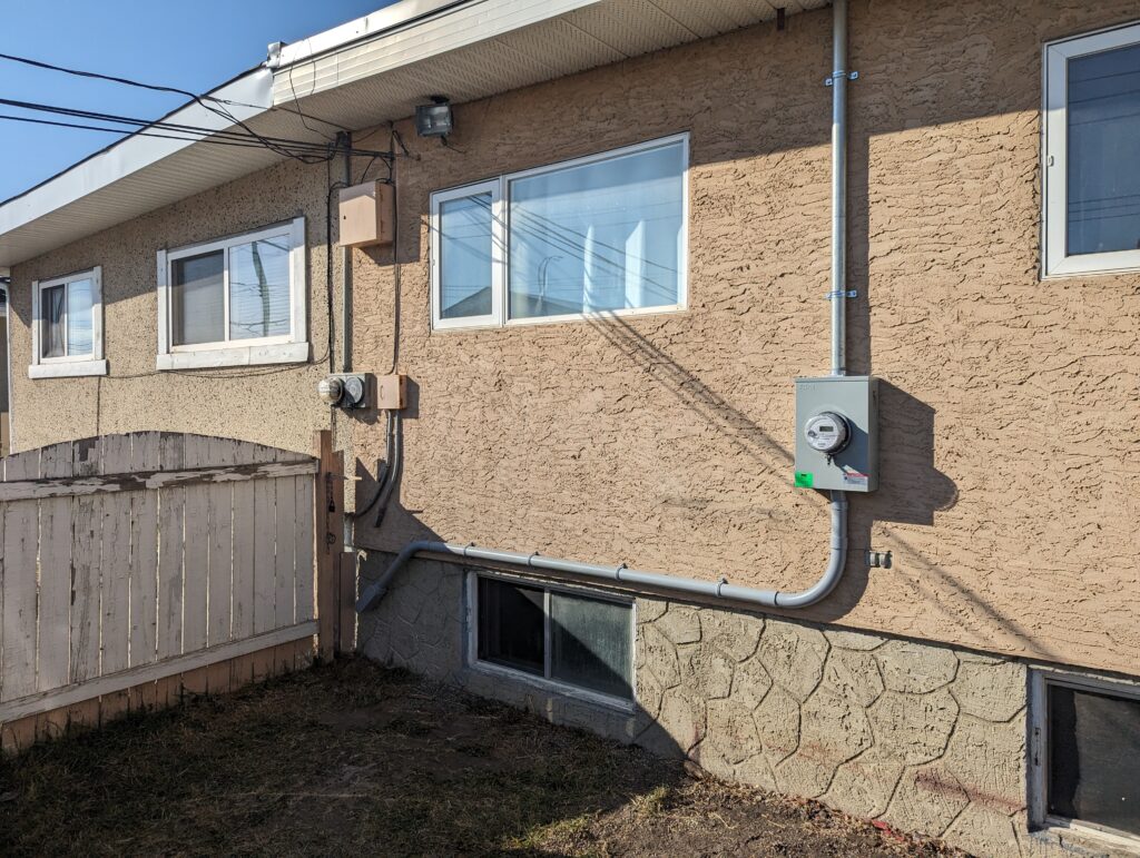 200 amp upgrade in Calgary finished
