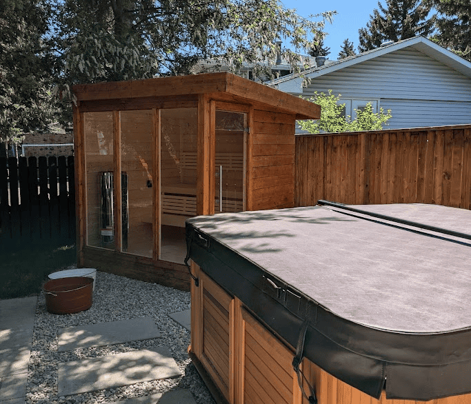 energy managment systems for sauna hort tub installation 1
