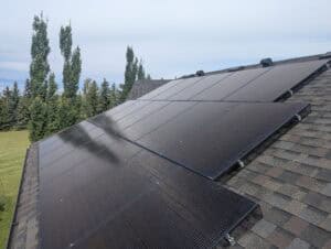 solar pv installation springbank calgary rear array