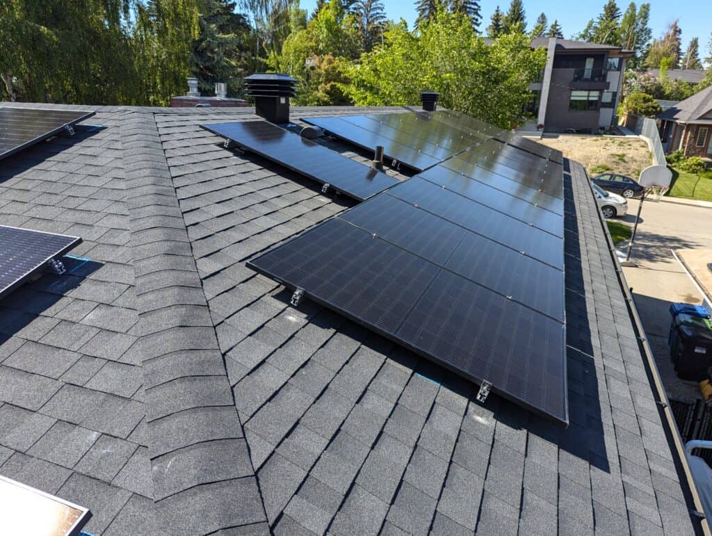 Basics of a Solar Power System for Calgary Homes 1 solar pv wildwood calgary both arrays