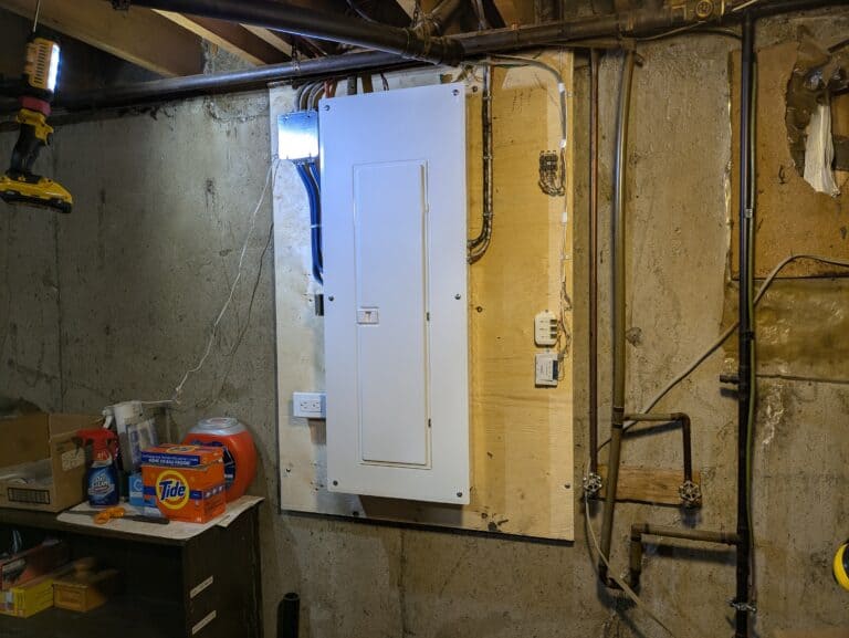 Electrical panel upgrade for a Calgary basement suite