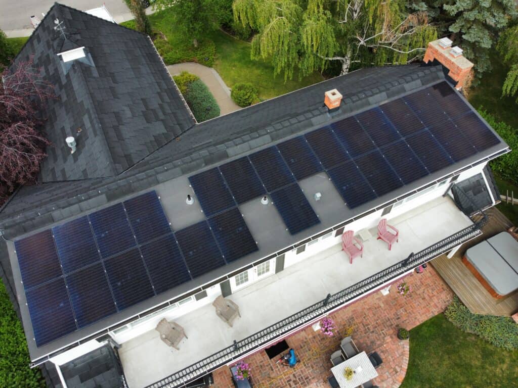 Electrical panel upgrade completed before solar installation in Calgary
